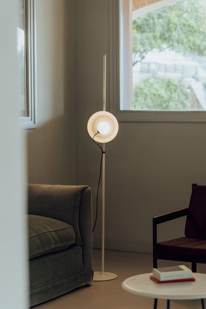 Magnetic Disc Floor Lamp