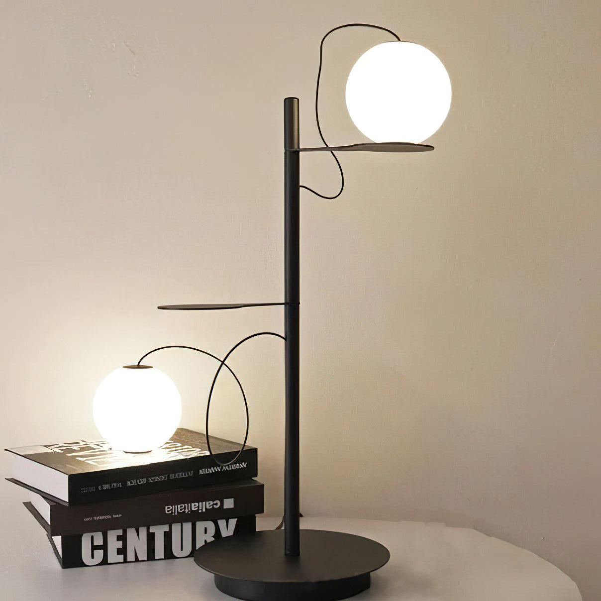 Magnetic Round Bean Table Lamp