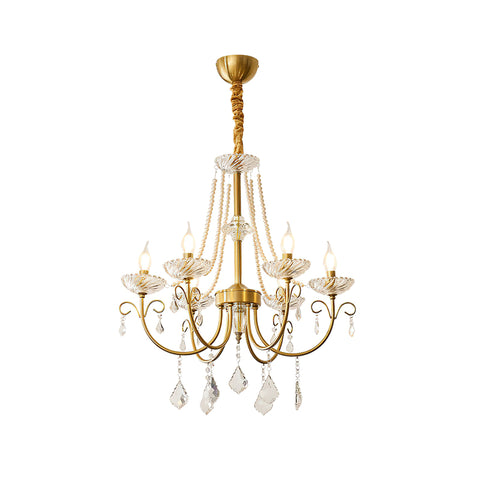 Maizey Pearl Crystal Chandelier – detail 14
