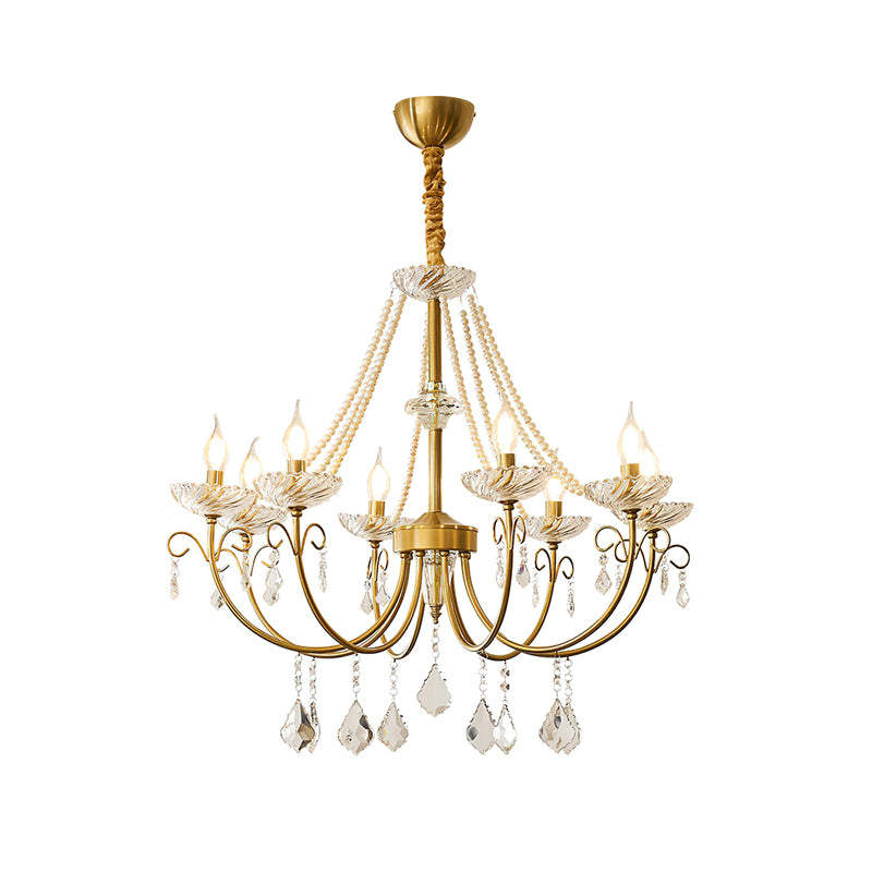 Maizey Pearl Crystal Chandelier