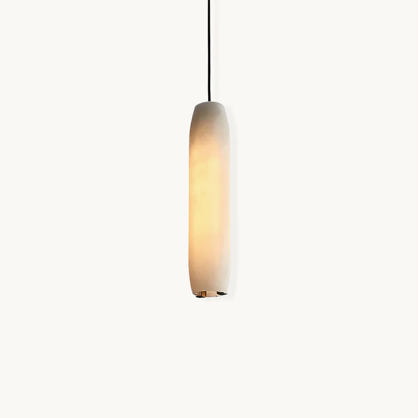 Hanglamp met marmeren fluit