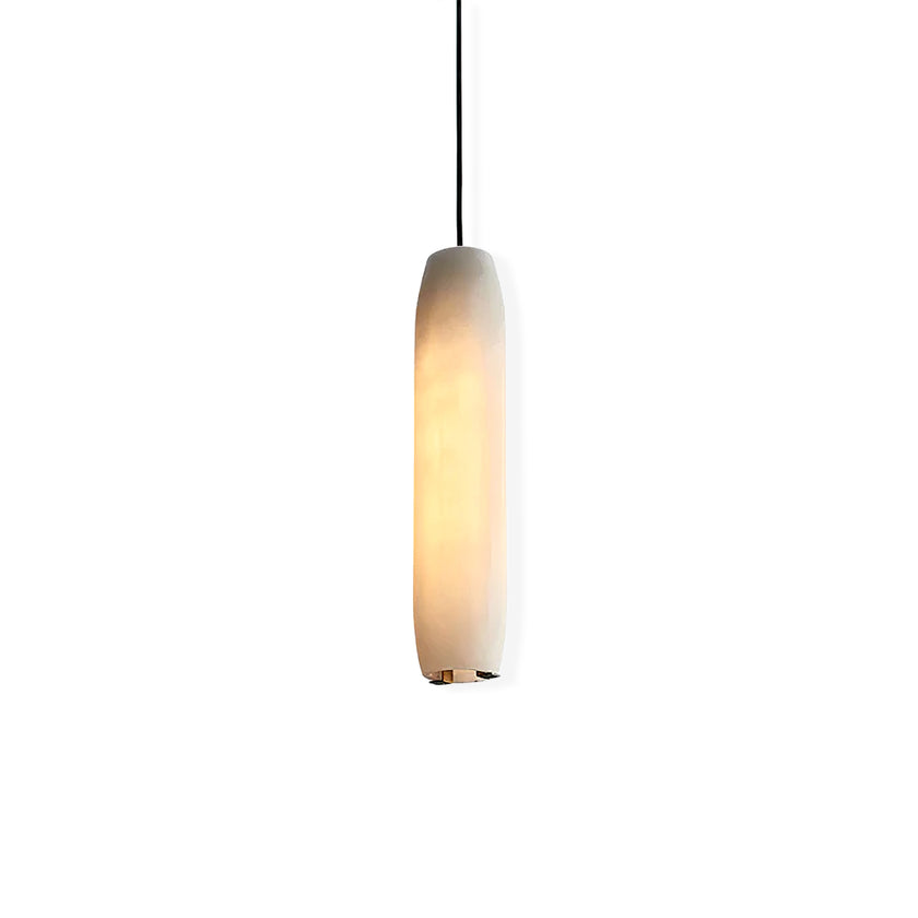 Hanglamp met marmeren fluit