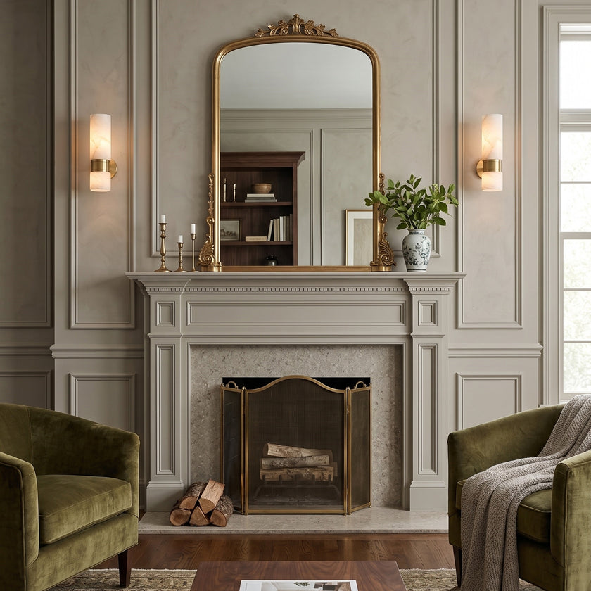 Marovia Alabaster Wall Sconce