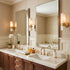 Marovia Alabaster Wall Sconce