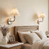 Marvielle Alabaster Wall Sconce