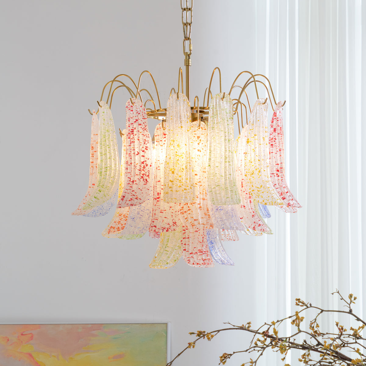 Mazzega Chandelier – detail 2