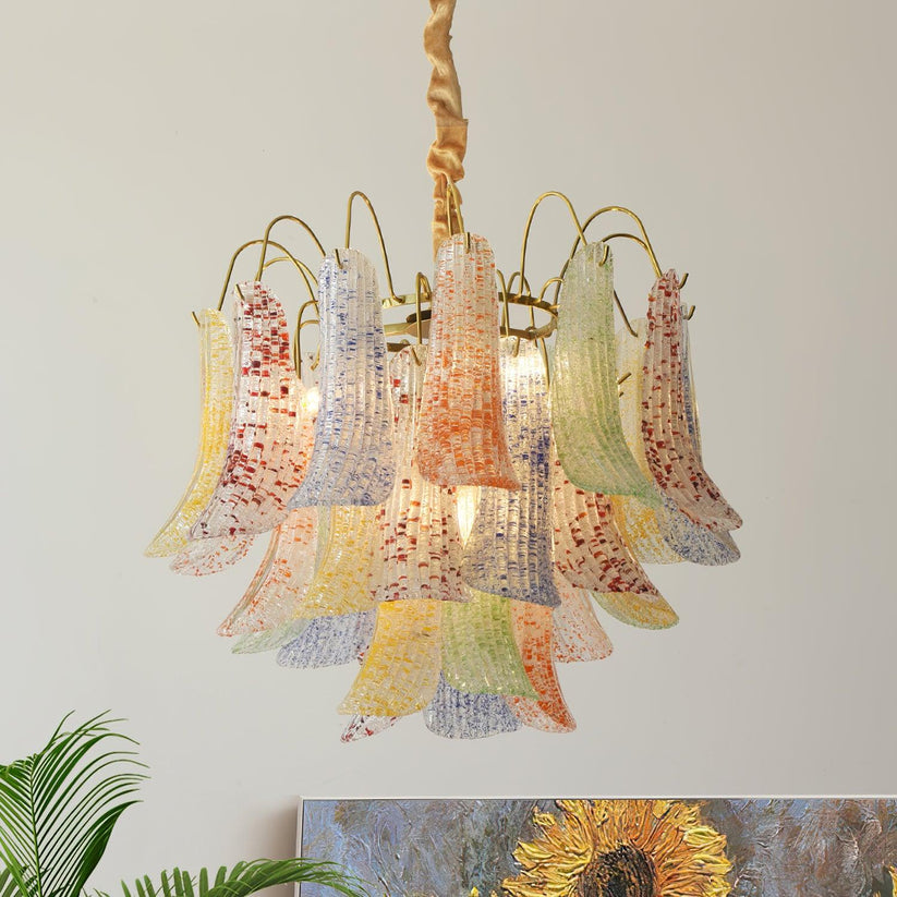 Mazzega Murano Glass Chandelier