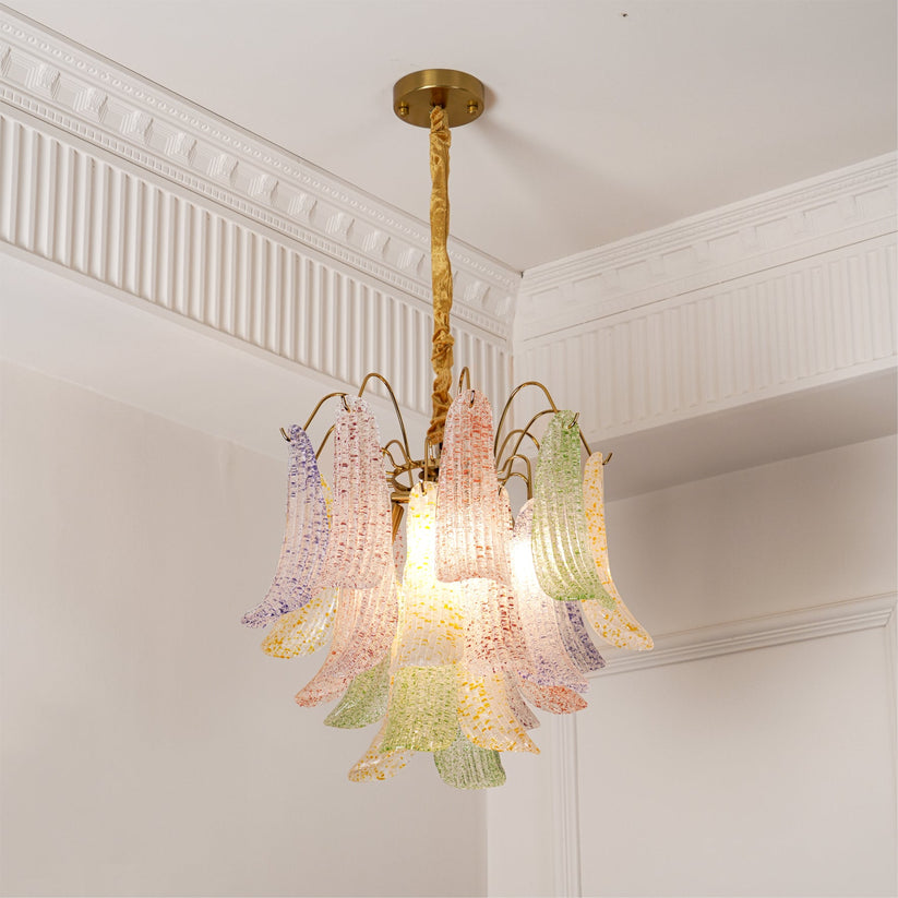 Mazzega Murano Glass Chandelier