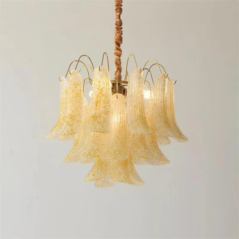 Mazzega Murano Glass Chandelier