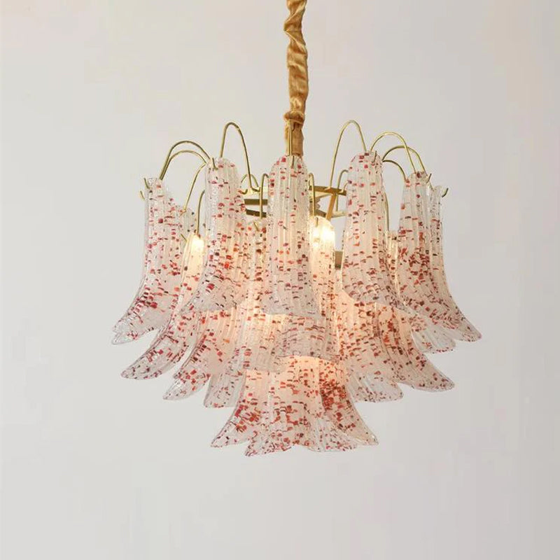 Mazzega Murano Glass Chandelier