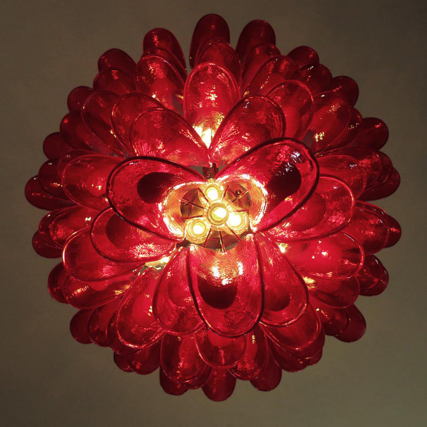 Mazzega Petals Chandelier