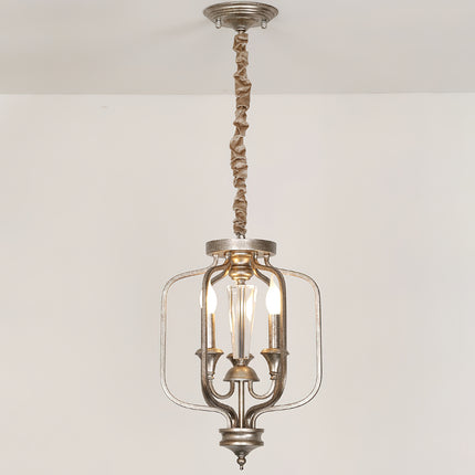 Medieval Birdcage Iron Pendant Lamp