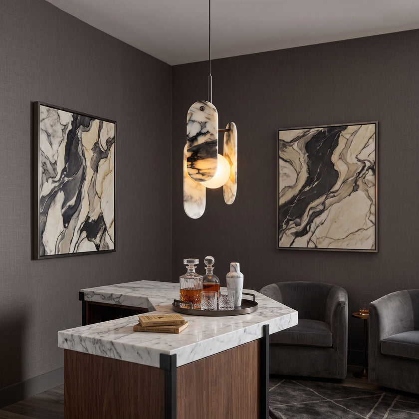 Megalith Marble Pendant Lamp