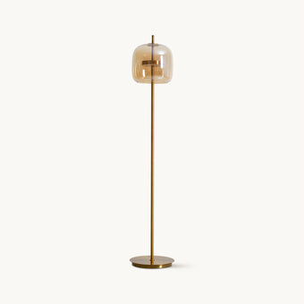 Melon Glass Floor Lamp