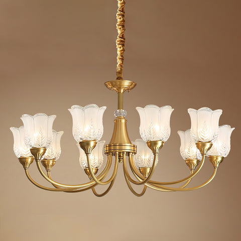 Mid-Century Floral Chandelier – detail 34