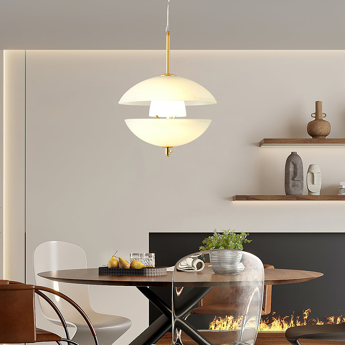 Miller Shell Pendant Light – detail 2
