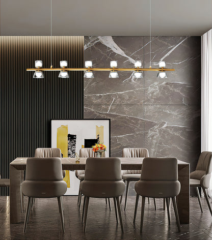 Minimalist Full Brass Pendant Lamp