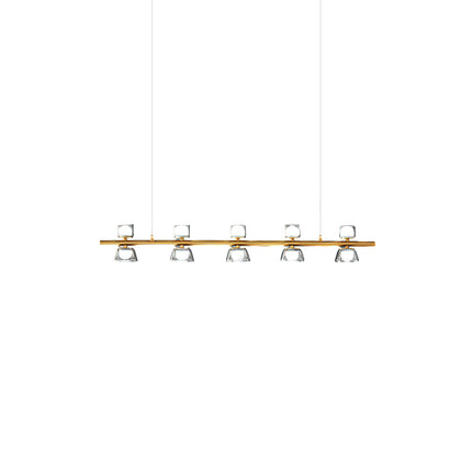 Minimalist Full Brass Pendant Lamp