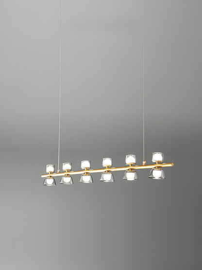Minimalist Full Brass Pendant Lamp