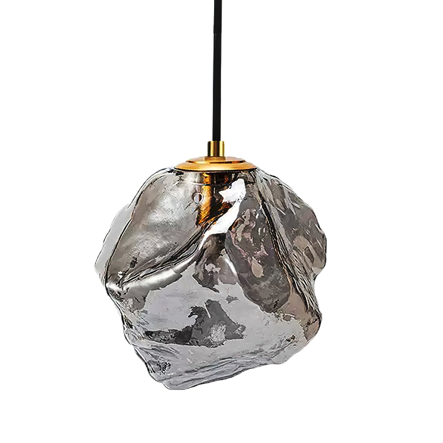 Minimalist Ice Cube Glass Pendant Lamp