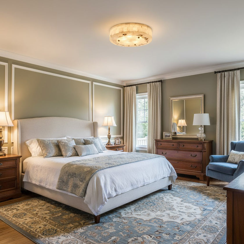 Mirezo Alabaster Ceiling Light