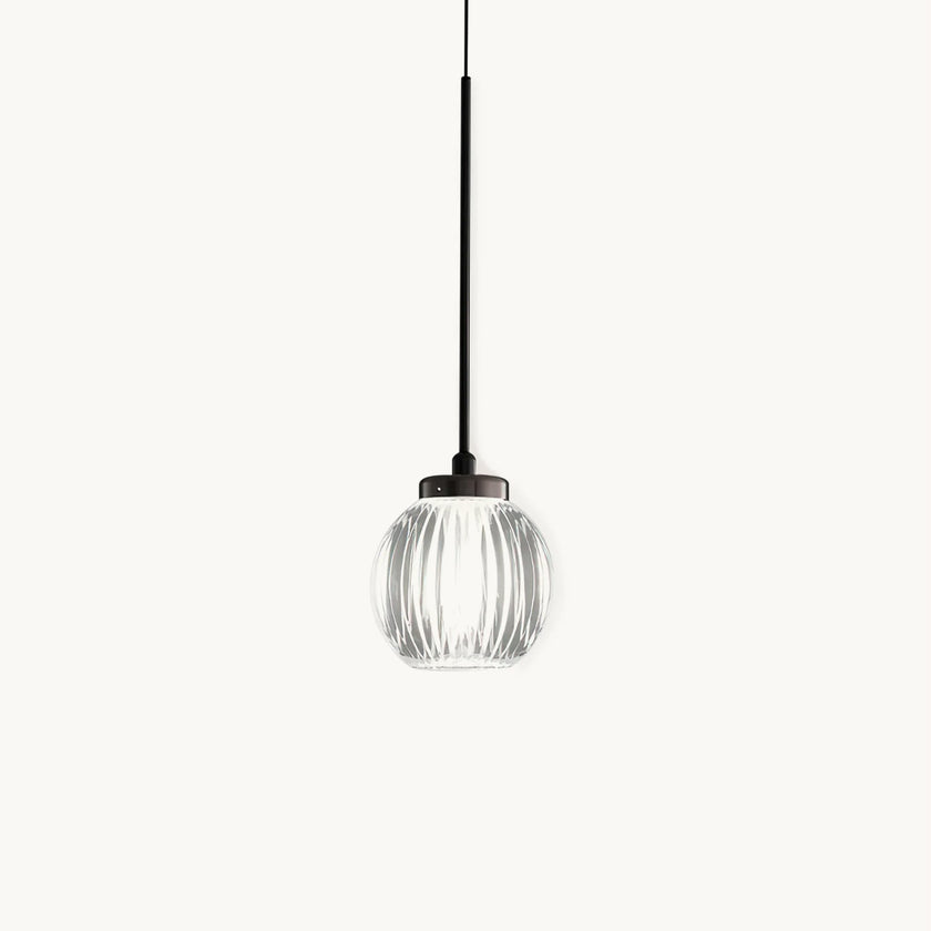 Modern Brass Matte Black Pendant Lamp