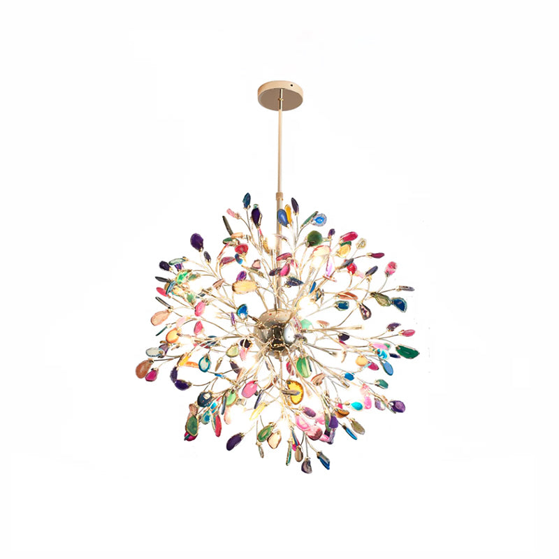 Lustre moderne en agate