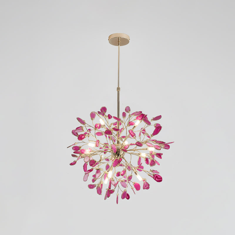Lustre moderne en agate