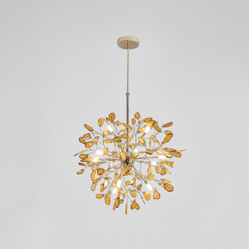 Lustre moderne en agate