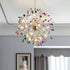 Modern Agate Plug In Chandelier