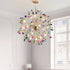 Modern Agate Plug In Chandelier