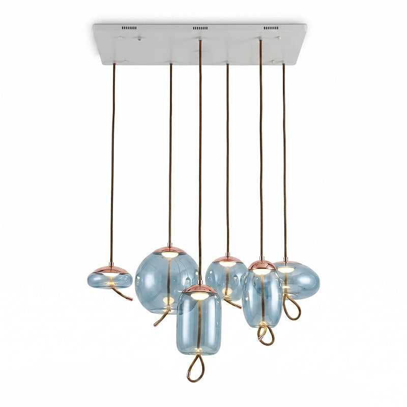 Modern Blown Glass Pendant Lights