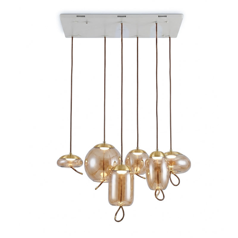 Modern Blown Glass Pendant Lights
