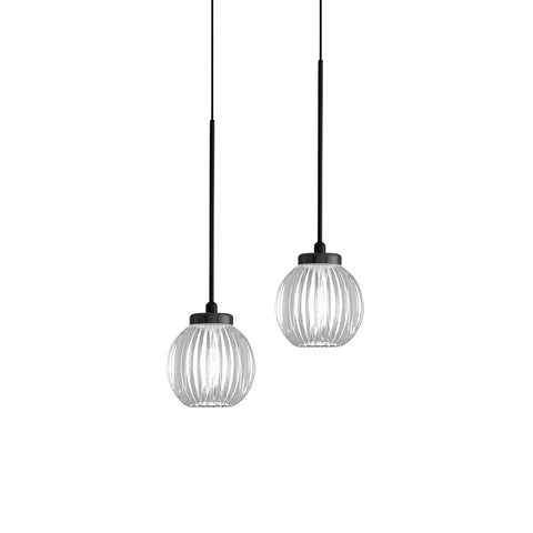 Suspension Cuivre Laqué Mat Noir