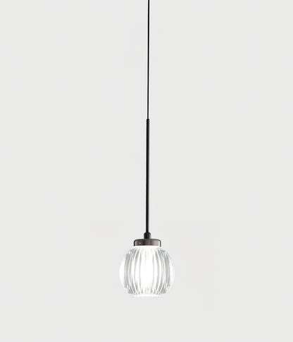 Modern Brass Matte Black Pendant Lamp
