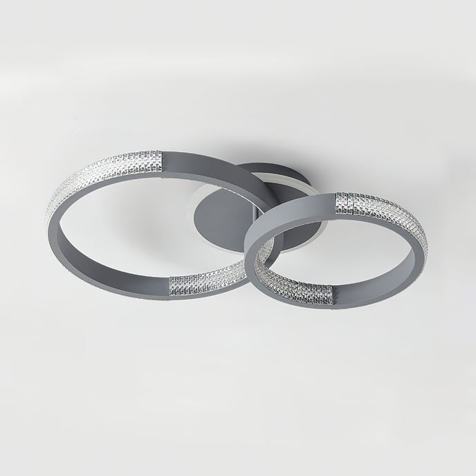 Modern Double Ring Ceiling Lamp – Mooijane