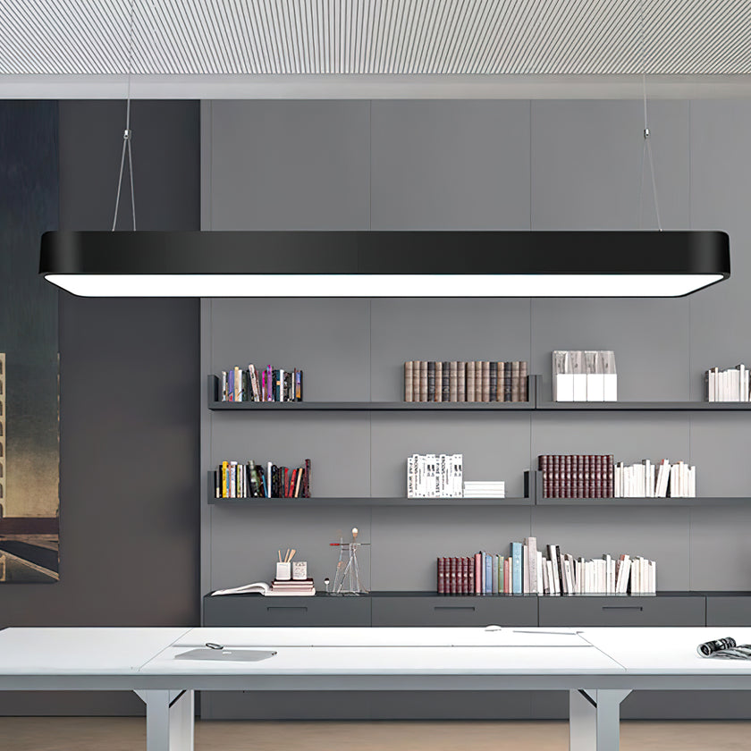 Modern LED Rectangular Office Pendant Light