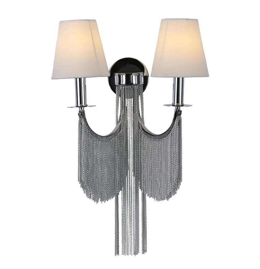 Modern Metal Tassel Wall Light