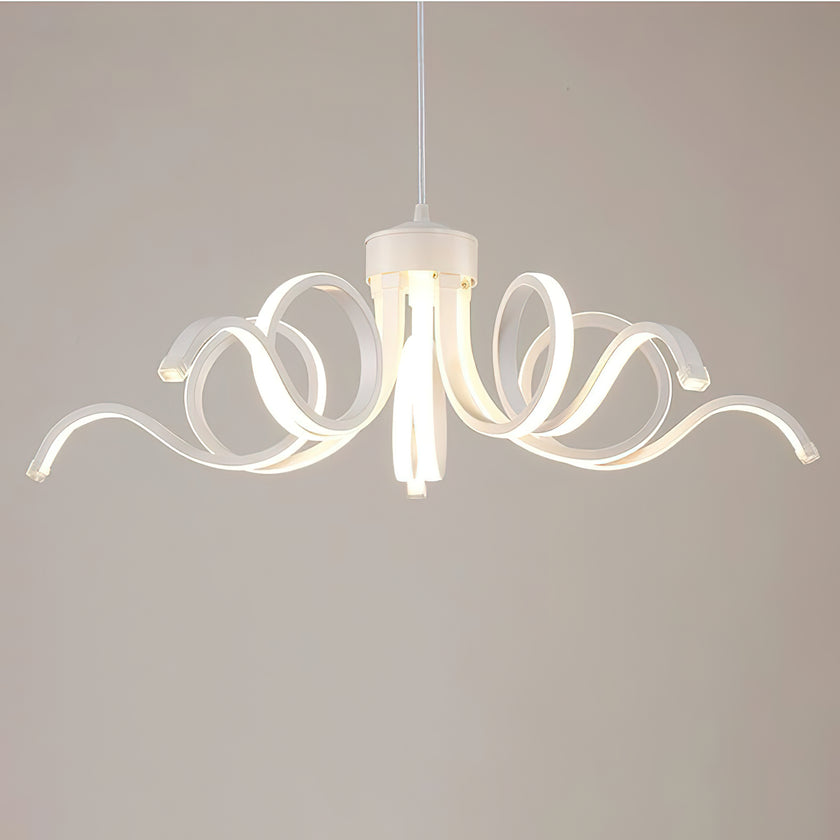 Modern Oxtail Aluminum Pendant Lamp