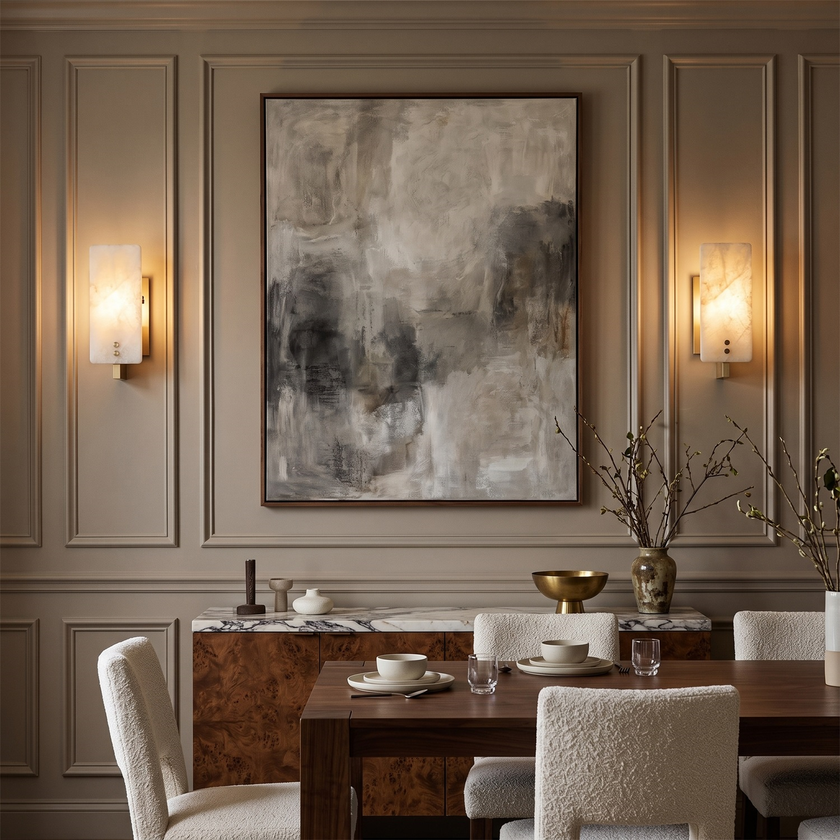 Albaria Alabaster Wall Sconce