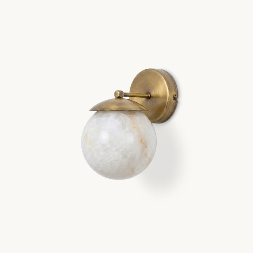 Albisor Alabaster Wall Sconce