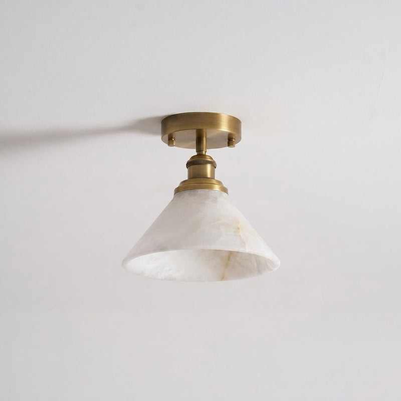 Amelia Alabaster Flush Mount