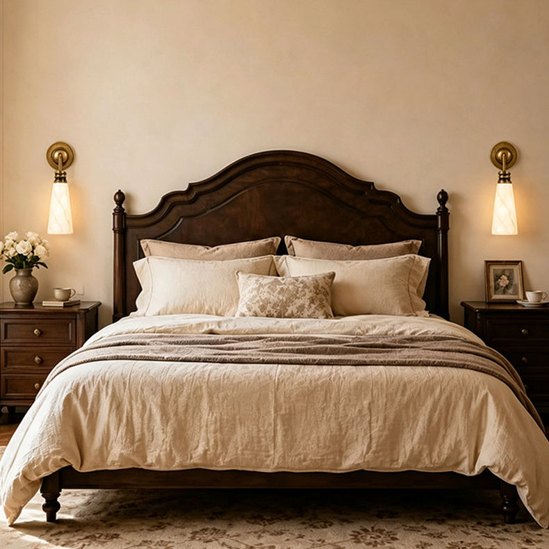 Annulita Alabaster Wall Sconce