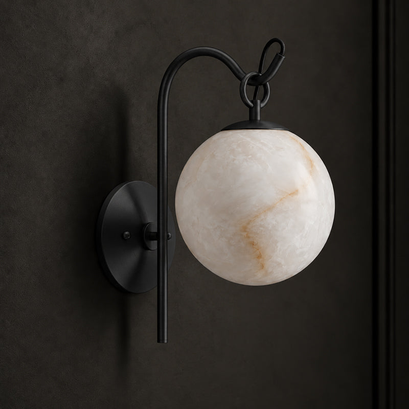 Ansaria Alabaster Wall Sconce