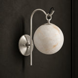 Satin Nickel & White