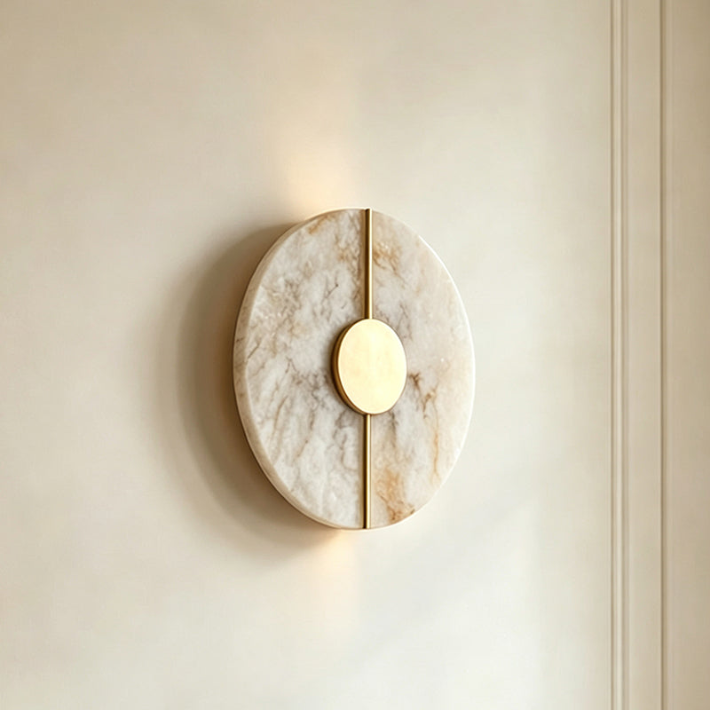 Anthelia Alabaster Wall Sconce