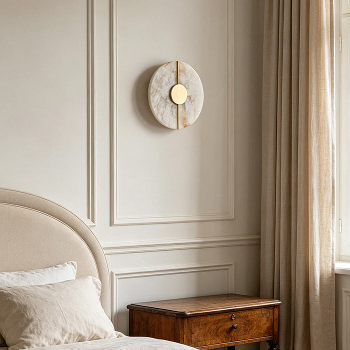 Anthelia Alabaster Wall Sconce