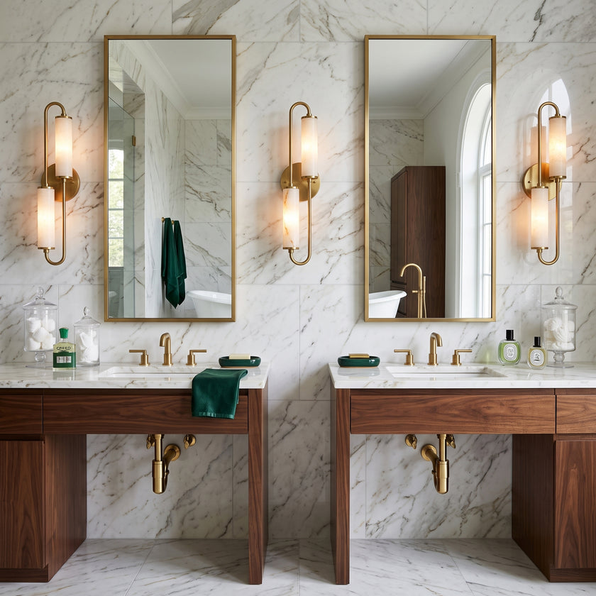 Arcolis Alabaster Wall Sconce