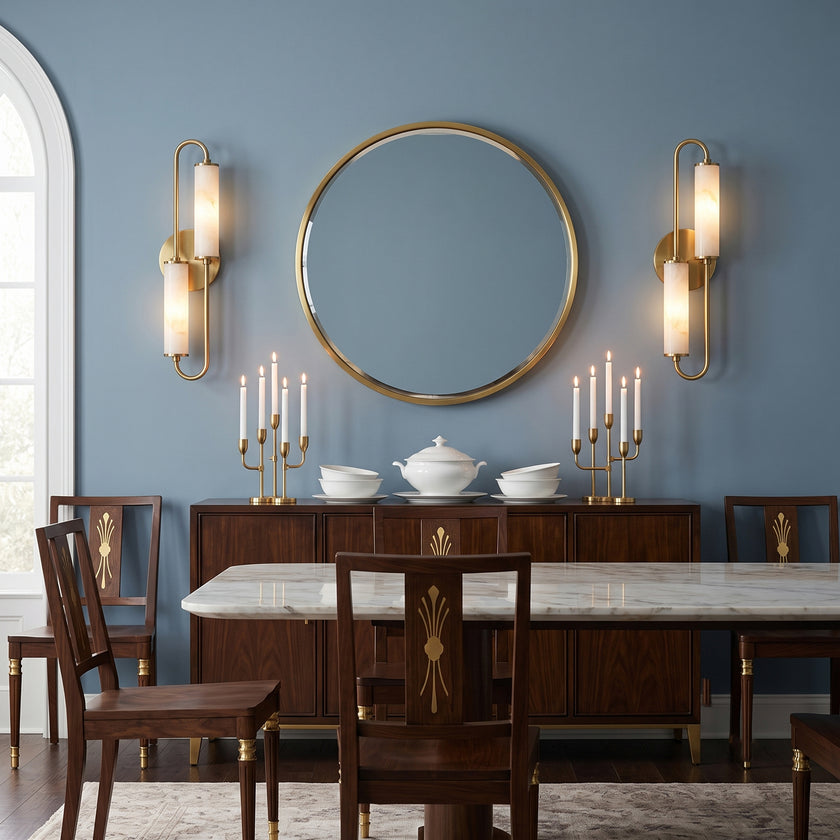 Arcolis Alabaster Wall Sconce