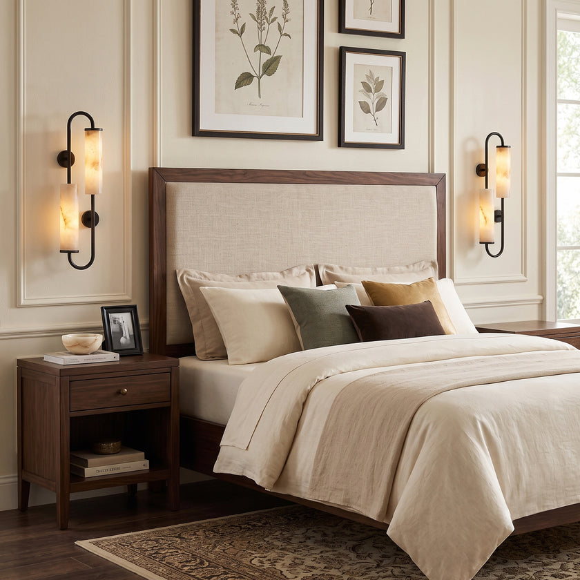 Arcolis Alabaster Wall Sconce